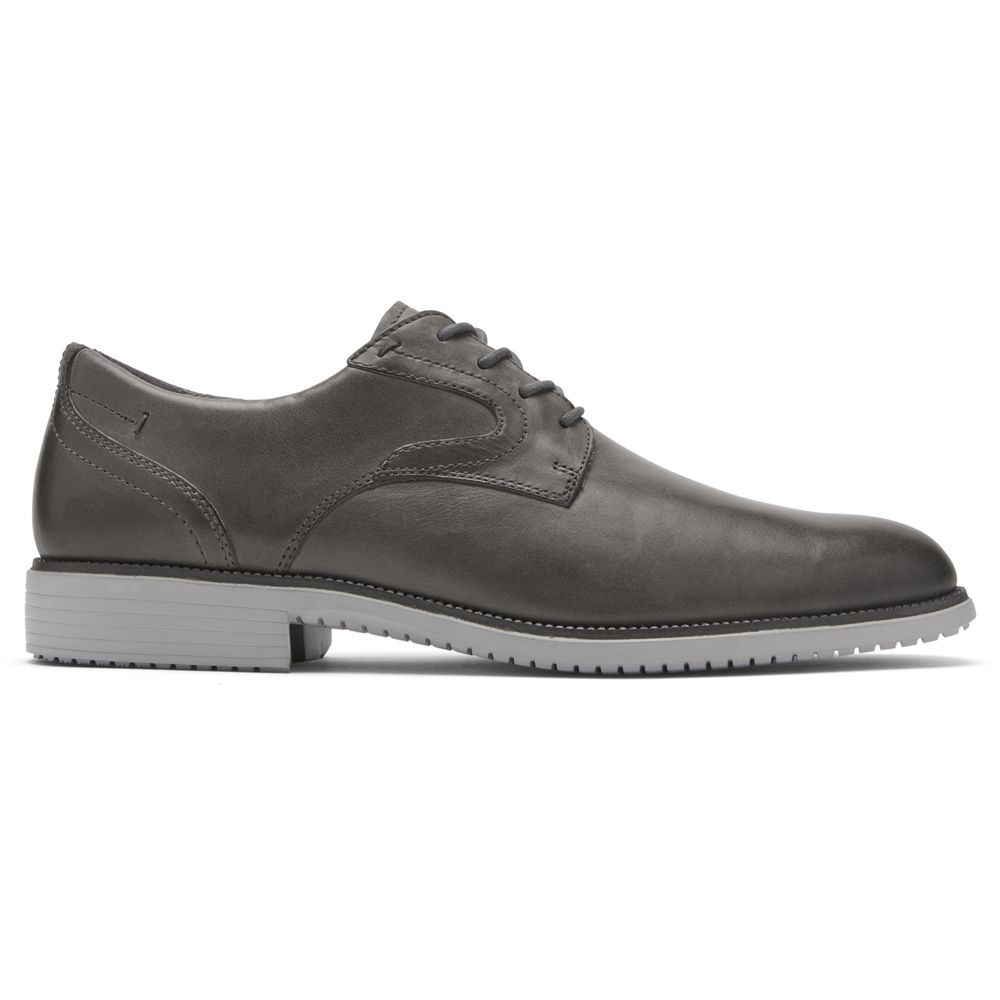 Sapatos Oxford Homem Rockport Total Motion Dressport Plain Toe Cinzentas,Portugal EDRXB-9581